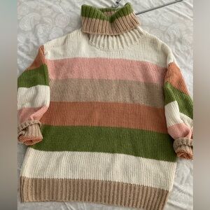 Stripe Sweater-LIKE NEW